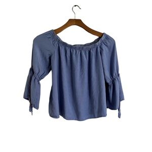 Signature Studio Blue Blouse